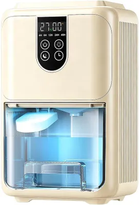 Productafbeelding van Elektrische luchtontvochtiger stil met timer (beige)