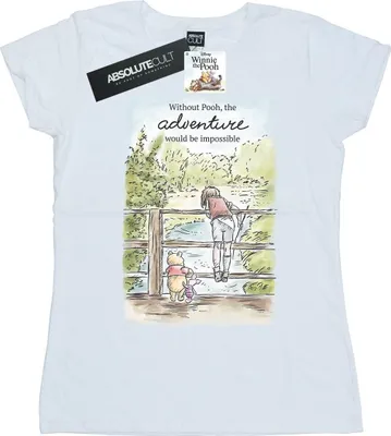 Produktbild von Disney - "Adventure" T-Shirt für Damen BI44790 (M) (Weiß)