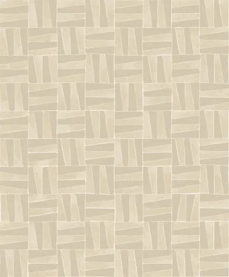 Obrázok produktu pre Masureel Tapeta pieskovo béžová s motívom dlaždíc - 631067 - 53 cm x 10,05 m