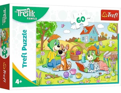 Obrázek produktu pro Trefl 17394, 60 kusů, Kreslené filmy, 4 rok/roky