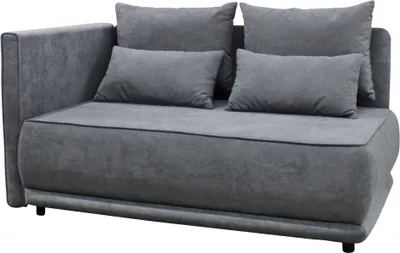 Zdjęcie produktu dla Kondela Sofa rozkładana z pojemnikiem na pościel Liami L - szara