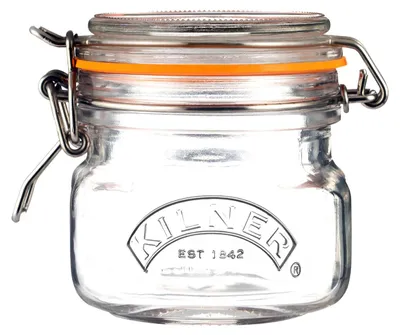 Produktbild von Kilner Clip Square Einmachglas 250 ml, quadratisches Bügelverschlussglas