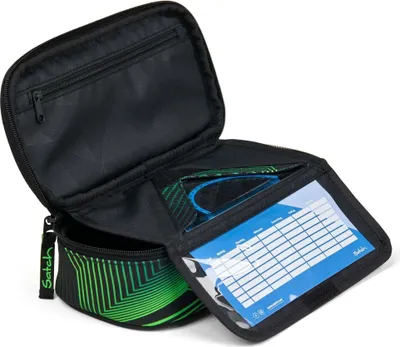 Produktbild von satch Schlampermäppchen Schlamperbox Seismic Green hellgrün