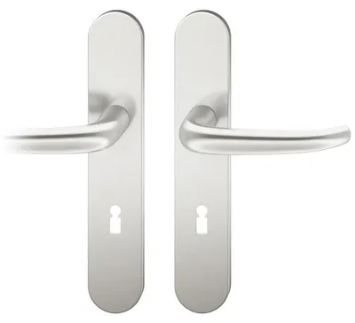 Produktbild von FSB 1023 Langschild Alu natur (Ausführung: Drücker/Drücker, Lochung: BB, Entfernung: 72mm, Oberfläche: Alu F1 - Natur) Ausführung: Drücker/Drücker Lochung: BB Entfernung: 72mm Oberfläche: Alu F1 - Natur