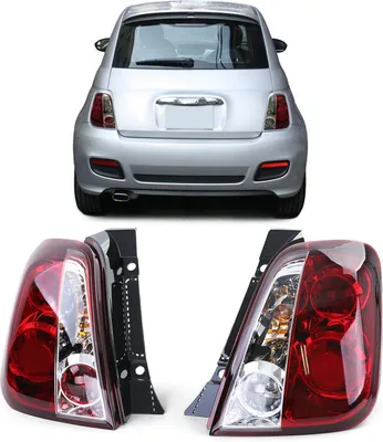 Obrázek produktu pro Zadní sdružená světla v červené barvě pro Fiat 500 od roku 2007-