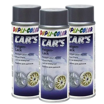 Image de Car's Rallye Laque alu-argent pour jantes 3x400 ml.