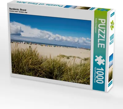 Produktbild von Calvendo Norddeich, Strand 1000 Teile Puzzle quer 640x480mm, Dreegmeyer Andrea; 7364524