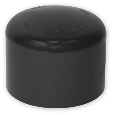 Produktbild von PVC Endkappe | Ø 63 mm | Klebemuffe | grau