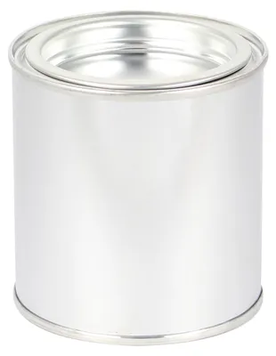 Produktbild von 250ml Leerdose Weissblech blank inkl. Deckel blank H=77mm Ø75mm