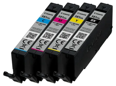 Immagine prodotto di Canon Confezione multipla cartucce d'inchiostro CLI-581XXL Nero Ciano Magenta Giallo