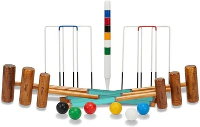 Imagen del producto de Juego de croquet para familias, para 6 personas