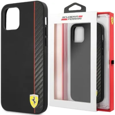 Produktbild von Ferrari Fehcp14Maxbk Iphone 14 Plus 6,7"" Czarny/Schwarz Hardcase Carbon