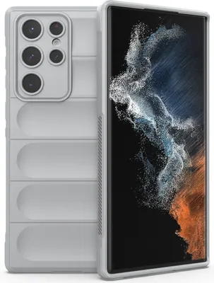 Immagine prodotto di Custodia Samsung S22 Ultra 5G, Custodia protettiva in morbido silicone TPU antiurto per Samsung Galaxy S22 Ultra 5G Grigio