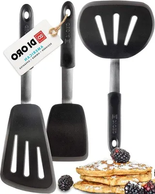Produktbild von Famanu Silikonspatel Set - Hitzebeständig bis 315 °C - 3-teilig