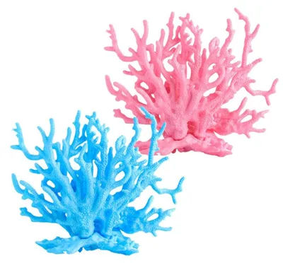 Image de Solidchoice - Ensemble de 2 décorations coralliennes artificielles pour aquariums