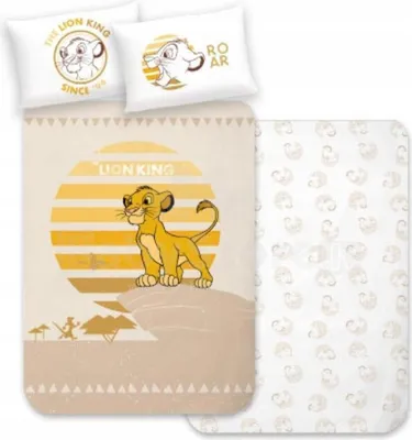 Produktbild von Disney The Lion King Roar Kleinkind Bettbezug - 100 x 135 cm - Baumwolle