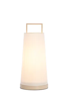 Produktbild von Light & Living - Tischlampe FYON - Ø20x45cm - Braun