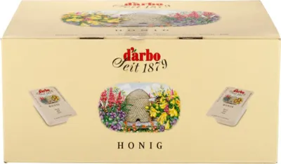 Produktbild von Darbo Blütenhonig aus Blütennektar streichzart 100 Stück 2500g