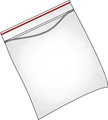 Produktbild von VELOFLEX Druckbandbeutel - 180 x 250 mm - PP - transparent - 100 Stück