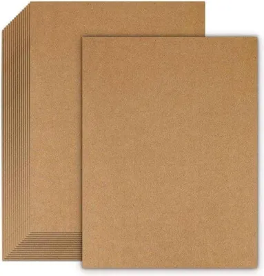 Zdjęcie produktu dla Papier pakowy A4 w kolorze brązowym, gramatura 230 g/m², do zaproszeń