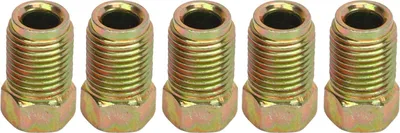 Image de 30 pièces de raccords pour conduite de frein 3/8 pouce 24 filets Métal solide Raccord pour conduite de frein 3/16 pouce