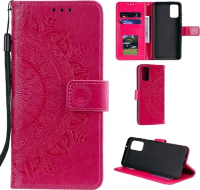 Produktbild von Huawei P40 Handy Hülle Flip Case Cover Handytasche Bumper Mandala