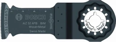 Produktbild von BOSCH Tauchsägeblatt AIZ 32 APB BIM - Holz und Metall - 50 x 32mm - 2608661902