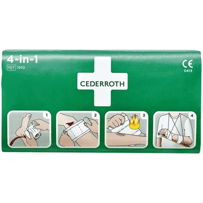 Produktbild von CEDERROTH Verband 4-in-1 Blutstiller 4 Funkionen