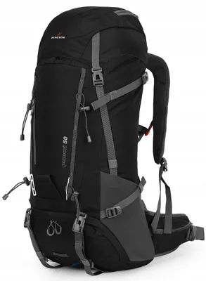 Produktbild von Bergson Pumori 50L Belüfteter Wanderrucksack Schwarz