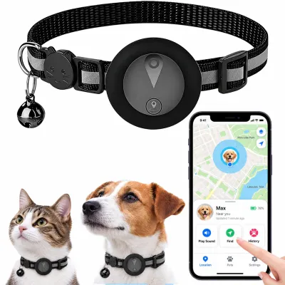 GPS-Halsband für Katzen & Hunde, Echtzeit-Ortung, iOS