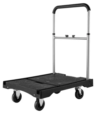 Imagen del producto de Carro plataforma plegable - Capacidad máxima de carga: 150 kg - Superficie de carga: 680 x 495 mm
