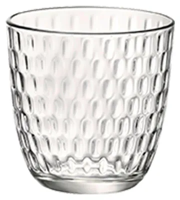 Immagine prodotto di Set bicchieri bormioli rocco slot trasparente 6 pezzi con vetro a rilievo 290 ml