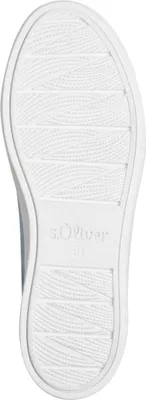 Produktbild von s.Oliver Damen Sneaker Reißverschluss Plateau Schnürung Halbschuh 5-23621-44, Größe:42 EU, Farbe:Blau