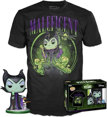Immagine prodotto di POP & Tee: Disney Villains - Maleficent (T-shirt taglia L)