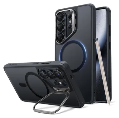 Produktbild von ESR Classic Hybrid Kickstand mit Magnetfunktion Hülle für Samsung Galaxy S26 Ultra – Schwarz Handyhülle