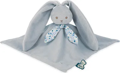 Productafbeelding van Kaloo Knuffeldoekje Konijn, blauw - Lapinoo Knuffel, ideaal als babycadeau