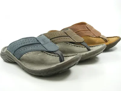 Produktbild von Josef Seibel 12625-919 Logan 25 Schuhe Herren Pantoletten Zehentrenner , Größe:46 EU, Farbe:Braun