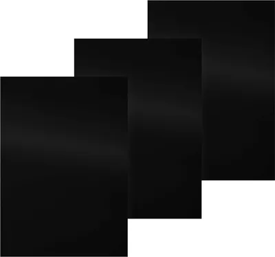 Produktbild von pavo Einbanddeckel Chromolux glänzend DIN A4 schwarz 100 Einbanddeckel