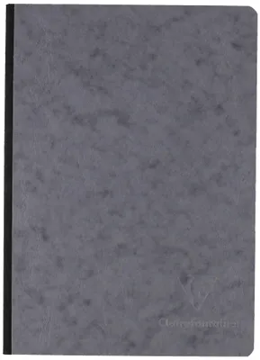 Immagine prodotto di Clairefontaine 795405C Clairefontaine Notizbuch AGE BAG, DIN A5, blanko, grau