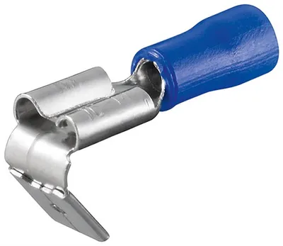 Produktbild von Steckerverteiler Flachstecker, BlauSteckmaß: 6,4 mm x 0,8 mm, 15 A