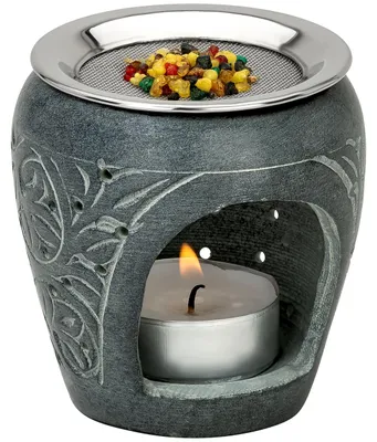 Image de Vase à encens en stéatite pour une combustion douce