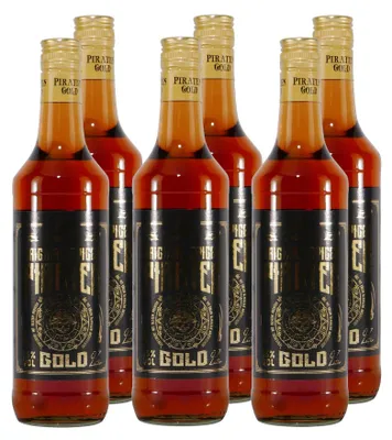 Produktbild von Boente Original Spiced Piraten Gold (6 x 0,7L)