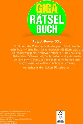 Produktbild von Giga-Rätselbuch 7