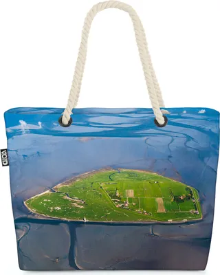 Produktbild von VOID Neuwerk Strandtasche Shopper 58x38x16cm 23L XXL Einkaufstasche Tasche Reisetasche Beach Bag