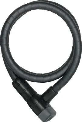Immagine prodotto di Lucchetto a cavo ABUS Microflex 6615K/120 - lucchetto compatto per biciclette economiche a due ruote e per bambini - 15 mm - livello di sicurezza ABUS 5 - nero