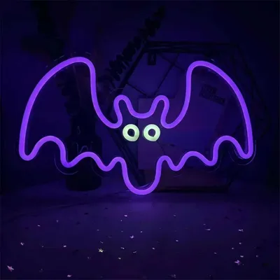 Zdjęcie produktu dla Neon Forever Light latający nietoperz fiolet FPNE11