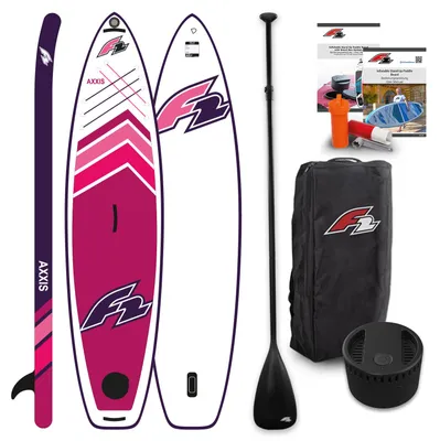 Produktbild von F2  Stand up Paddle Board AXXIS SMART Damen SUP mit E-Pumpe 10,2  Pink, KI-generiertes Bild