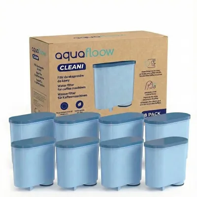 Obrázek produktu pro 8 filtrů na vodu pro kávovary – snižuje usazování vodního kamene a nečistoty