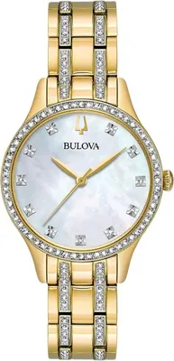 Obrázek produktu pro Zegarek Bulova 98X119 CYRKONIE złoty