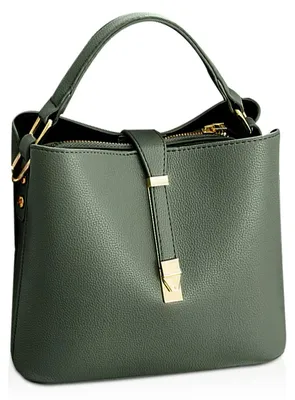 Produktbild von NICOLE & DORIS Damen Leder Handtasche Designer Frauen Umhängetasche Beuteltasche